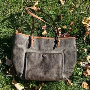 Michael Kors look pics Elegant Brown Tote Bag